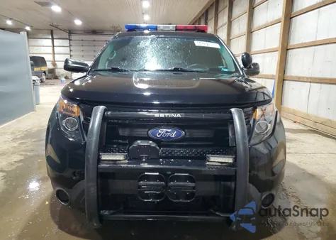 2015 Ford Explorer Police Interceptor from USA, damaged, VIN 1FM5K8AR6FGC26969